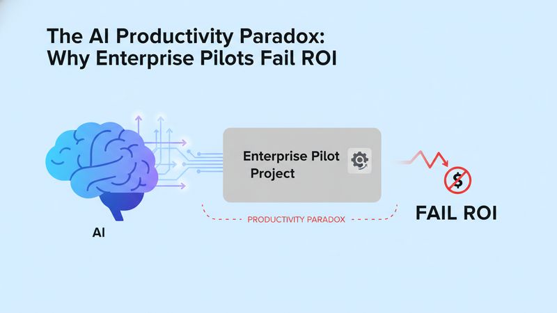 The AI Productivity Paradox: Why Enterprise Pilots Fail ROI