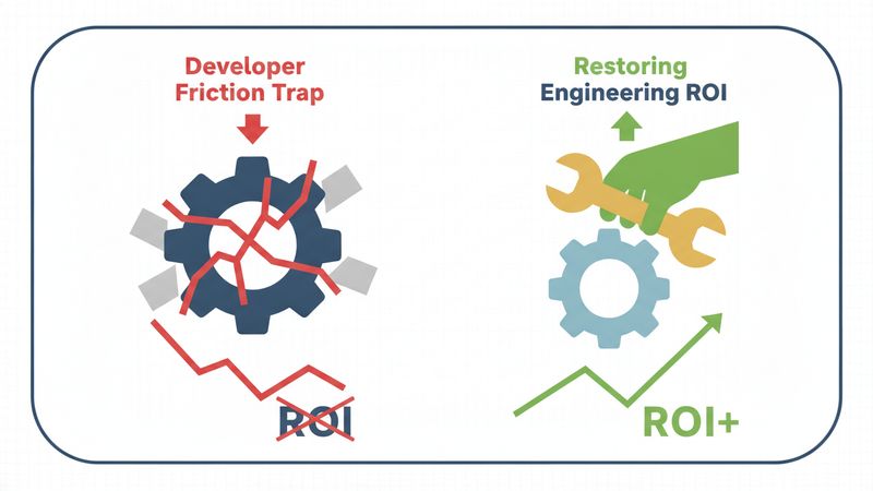 The Developer Friction Trap: Restoring Engineering ROI