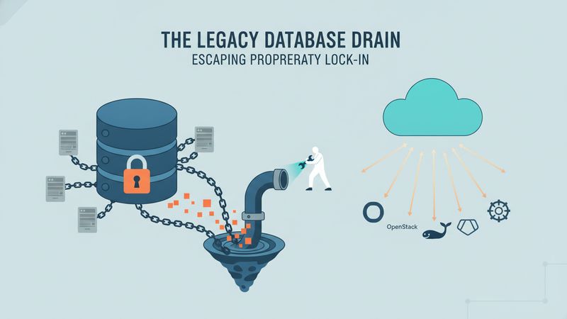 The Legacy Database Drain: Escaping Proprietary Lock-In
