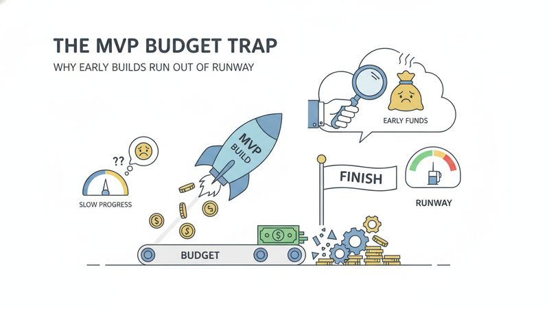 The MVP Budget Trap: Why Early Builds Run Out of Runway
